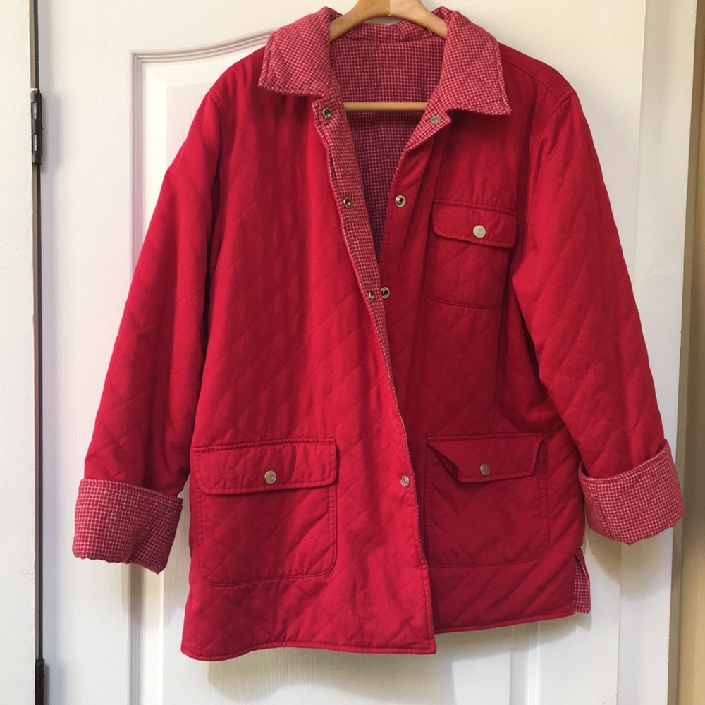 Denim and co reversible jacket